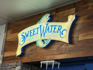 Signage  at SweetWater Last Cast Bar & Grill in Atlanta