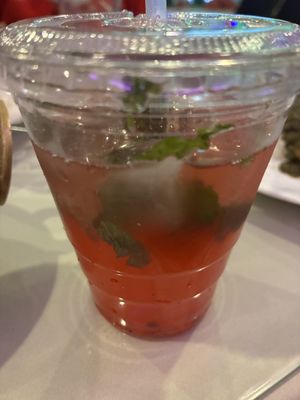 Strawberry Mojito Mocktaill  at Dosa Grill Wappinger in Wappingers Falls