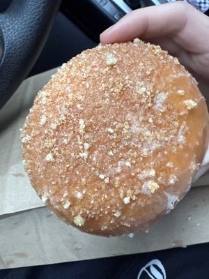 Vegan Apple Pie filled donutts  at Sweet Donuts in Olympia