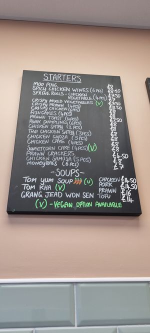Menu 1 at Charm Thai Cafe - Doncaster in Doncaster