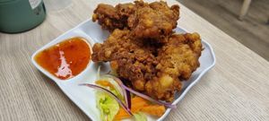 Sweetcorn cakes at Charm Thai Cafe - Doncaster in Doncaster