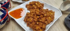 Sweetcorn cakes at Charm Thai Cafe - Doncaster in Doncaster