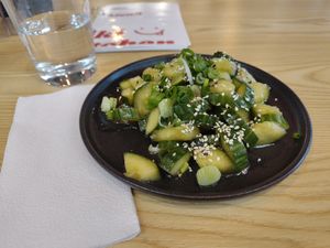 Gurkensalat at kiki Kitchen in Schleswig-holstein