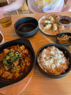 Mala tofu and dumplings at kiki Kitchen in Schleswig-holstein