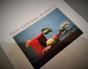 menu - small and seasonal at RASA Kitchen + Juice Bar in Santa Fe