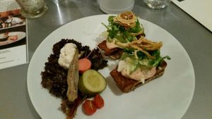 Ruben Sandwich?! YUM at RASA Kitchen + Juice Bar in Santa Fe