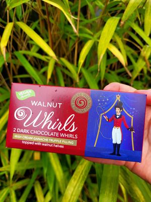 Walnut Whirls. at Maisie's Chocolate Shop in Wales