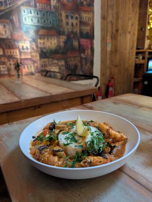 Arroz de Marisco at Plantuguese in England