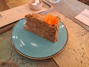 Biscuit cake (not good) £6.50 at Plantuguese in Bristol