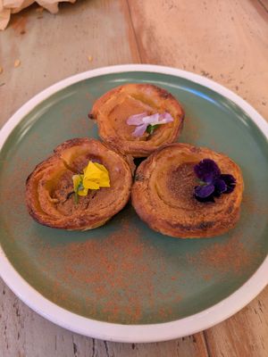 Pastel de nata at Plantuguese in Bristol