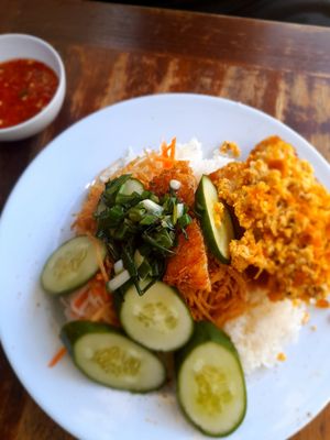 Com tam chay at Bánh ướt Chay, Bánh Mì Chay in Thành Phố Hồ Chí Minh