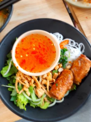 Bun cha gio chay at Bếp Chay Nhà Zen in Thành Phố Hồ Chí Minh