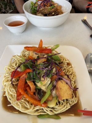 My favourite! Mi xao gion - Crispy Noodles!   at Tamarind Vietnamese Grill and Noodle House in Calgary