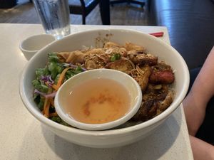 Vermicelli bowl  at Tamarind Vietnamese Grill and Noodle House in Calgary
