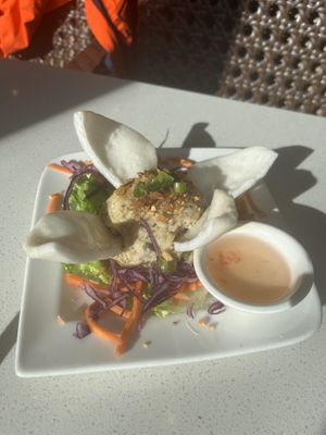 Tofu mini pie  at Tamarind Vietnamese Grill and Noodle House in Calgary