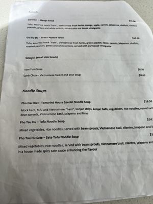   at Tamarind Vietnamese Grill and Noodle House in Calgary