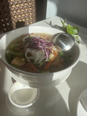 Tofu soupp  at Tamarind Vietnamese Grill and Noodle House in Calgary