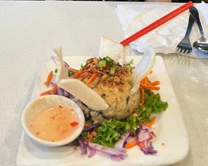 Mushroom Tofu pie at Tamarind Vietnamese Grill and Noodle House in Calgary