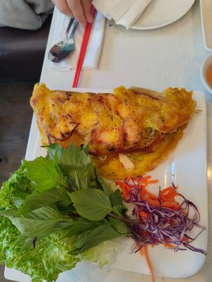 Crepe at Tamarind Vietnamese Grill and Noodle House in Calgary