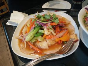 meal at Tamarind Vietnamese Grill and Noodle House in Calgary