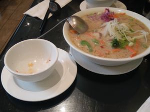 soup at Tamarind Vietnamese Grill and Noodle House in Calgary