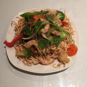 mi xao don - crispy noodle  at Tamarind Vietnamese Grill and Noodle House in Calgary