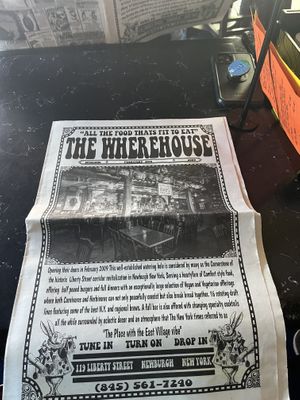   at The Wherehouse in Newburgh