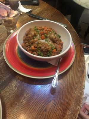 Shepherd’s Pie made vegan style (by request) at The Wherehouse in Newburgh