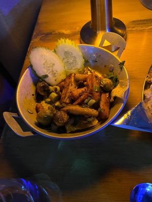 Christmas veg small plate was delicious at Haus of S&M @ Eat Me Cafe in England