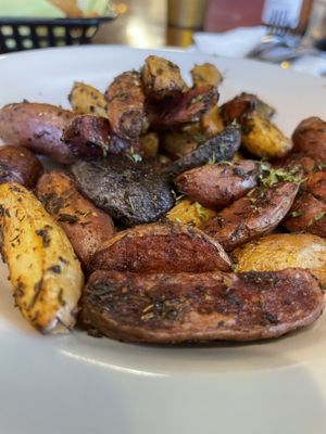 Herbed potatoes  at Shambala Bakery and Bistro in Mount Vernon
