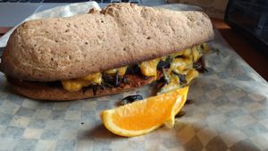 Vegan Philly! at Shambala Bakery and Bistro in Mount Vernon