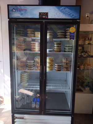 Refrigerated takeout options. at Hibiscus in Philadelphia