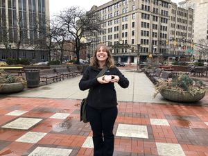 Loved this tasty cookie!! at Three Carrots - City Market in Indianapolis