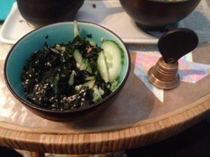 Wakame Salad at Dobra Tea in Portland