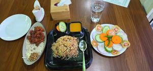 Veg Bytz Chhoila, Veg Bytz Biryani & Salat at V&V Veg and Vegan Kitchen in Lalitpur