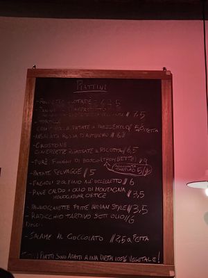 All vegan menu at Leone Rosso - Hi-Fi Osteria in Padua