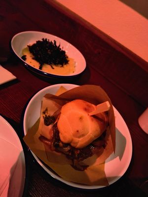 Lampredotto and polenta at Leone Rosso - Hi-Fi Osteria in Padua