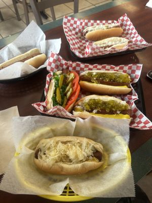 Plain politician we added stone ground mustard to   at Dog Daze in Canton
