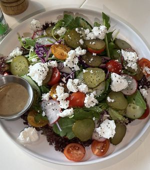 fresh salad   at Demo Bar - Yangshuo in Yangshuo