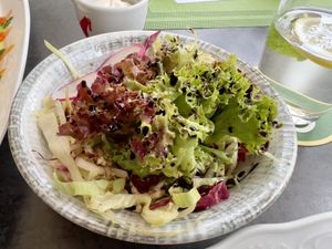 Veganer Beilagensalat zur Reispfanne  at Kraut & Ruben in Bad Hofgastein