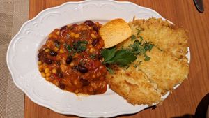 Rösti with chili at Kraut & Ruben in Bad Hofgastein