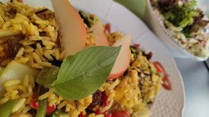 Wildreispfanne at Kraut & Ruben in Bad Hofgastein