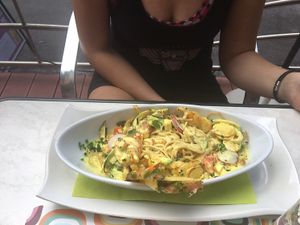 ginger curry (vegetarian) at Kraut & Ruben in Bad Hofgastein