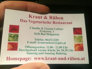 Contact  at Kraut & Ruben in Bad Hofgastein