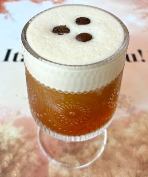 Coffee Whisper cocktail  at Toshi in Dubai