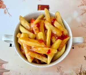 Sweet chilli fries  at Toshi in Dubai