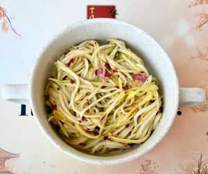 Thai mango salad  at Toshi in Dubai