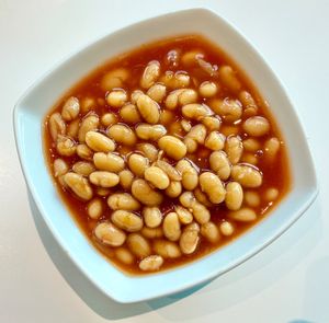 Baked beans  at LIV Restaurant in Dubai