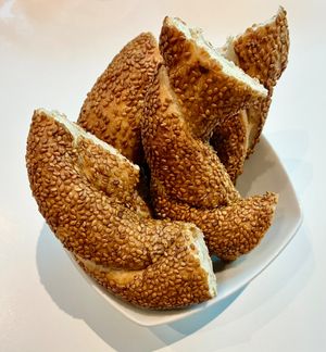 Simit at LIV Restaurant in Dubai