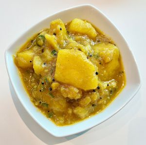 Aloo bhaji  at LIV Restaurant in Dubai